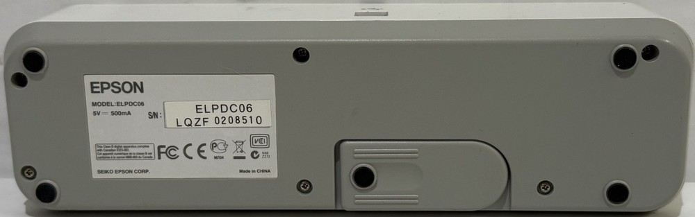 Epson ELPDC06 Portable Document Camera w/ Case and USB Cable