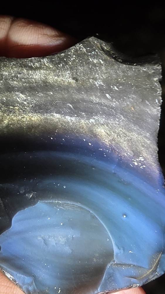 rainbow obsidian rough Lot