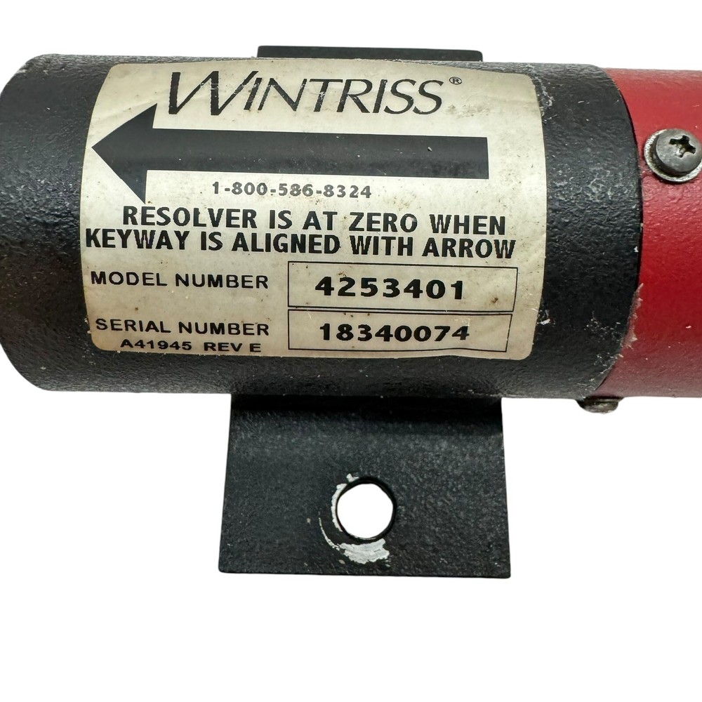Wintriss Encoder Resolver Model No. 4253401 USED Working