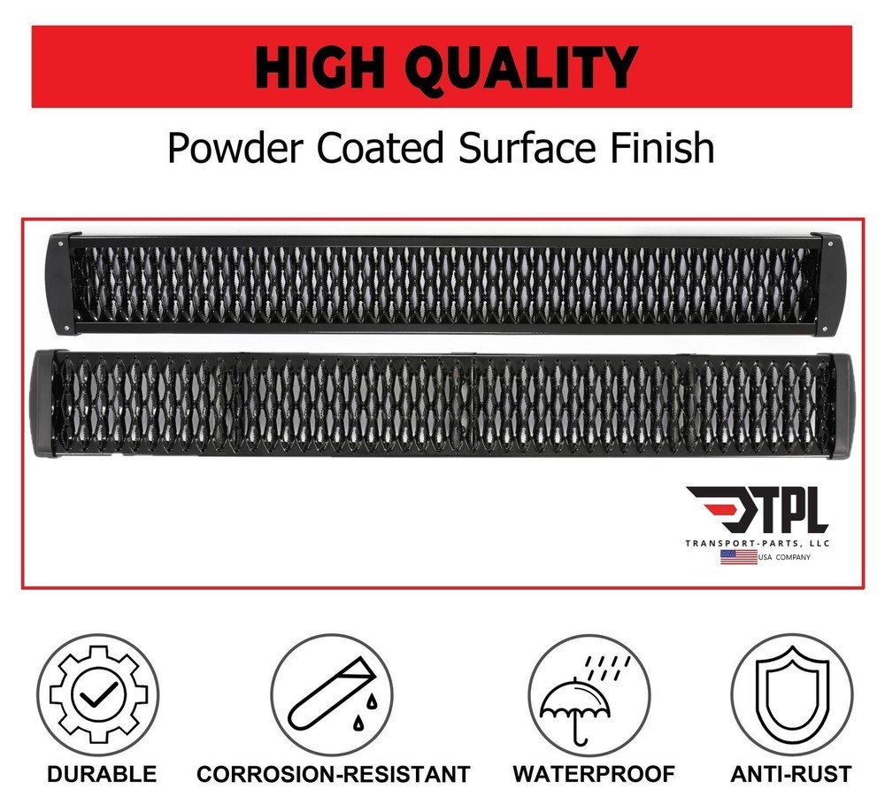 2014-Present Ram ProMaster REAR Step Running Board kit With Dock BUMPERS
