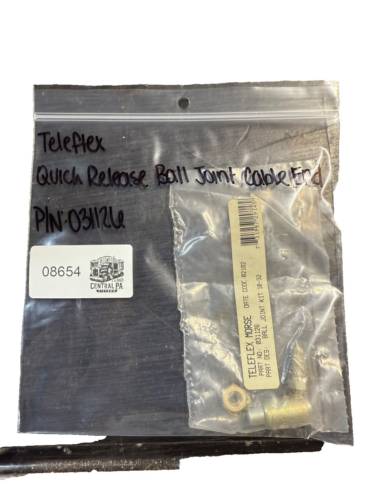 Teleflex Quick Release Ball Joint Cable End P/N: 031126