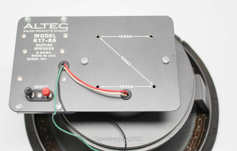 Altec 617-8A 12" Duplex Speaker / 8 Ohm / AS IS No HF -- CS2