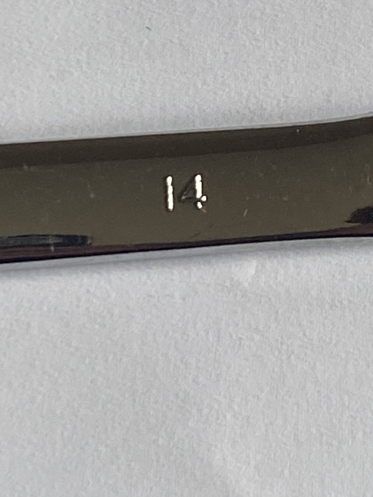 14mm Halfords Advanced Chrome 12 point combi spanner