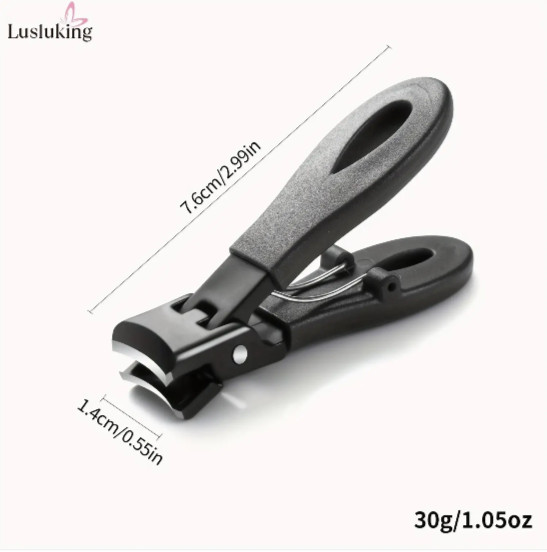 Wide Blade Nail Clipper Effortless Smooth Cut for Wide Thick Nails Sharp Durable