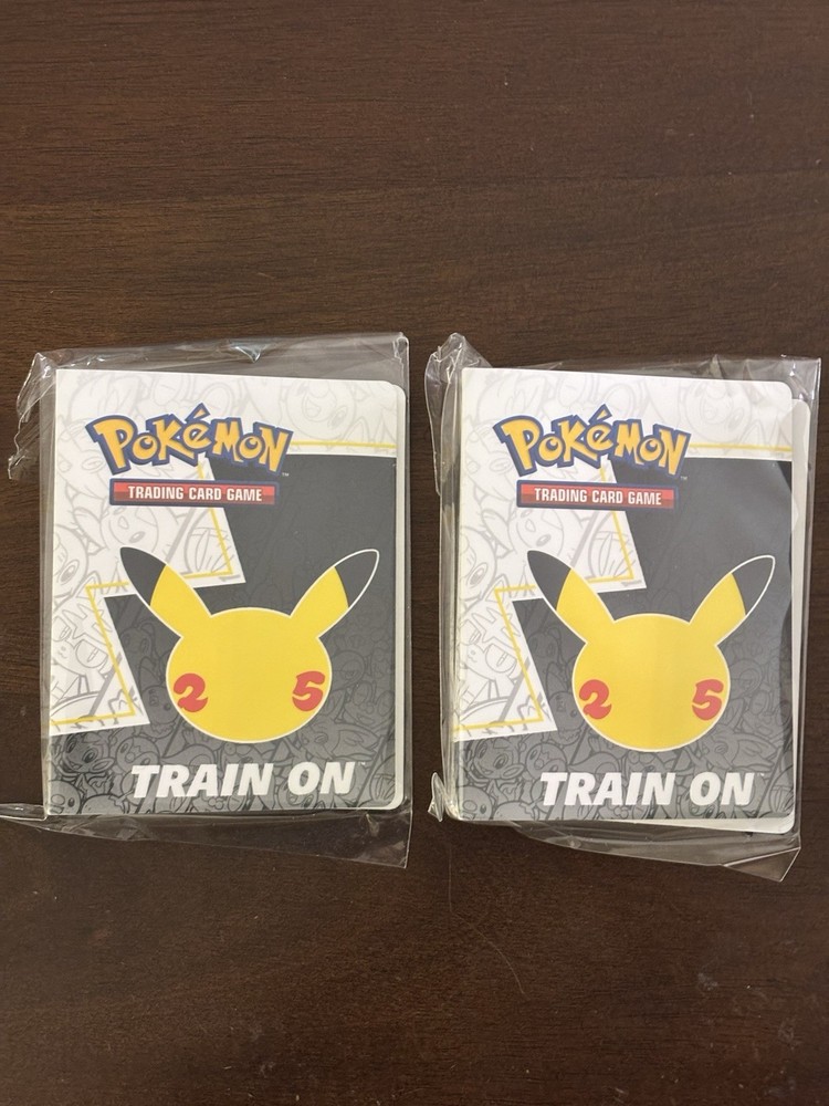 Pokemon Celebrating 25 Years Mini Binders -2 Plus Pikachu/charizard