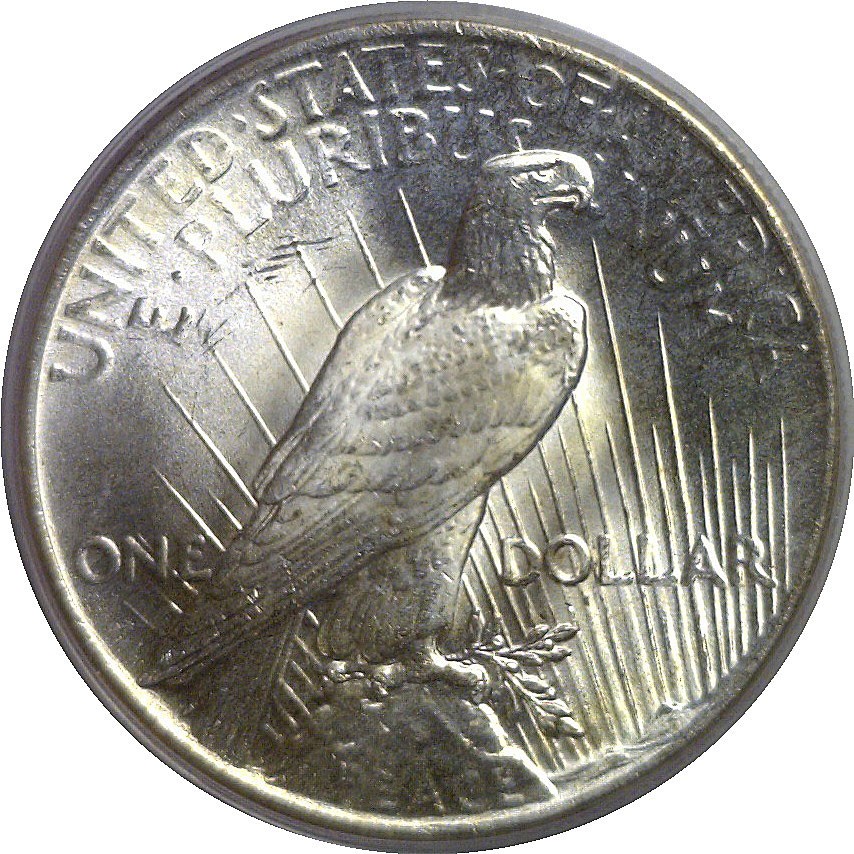 1925 Peace Dollar PCGS MS-66 CAC