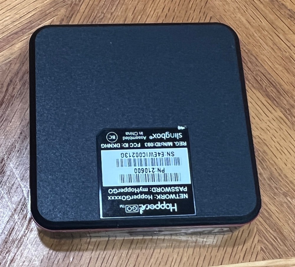 DISH Hopper GO Portable DVR Storage with Cable & Box
