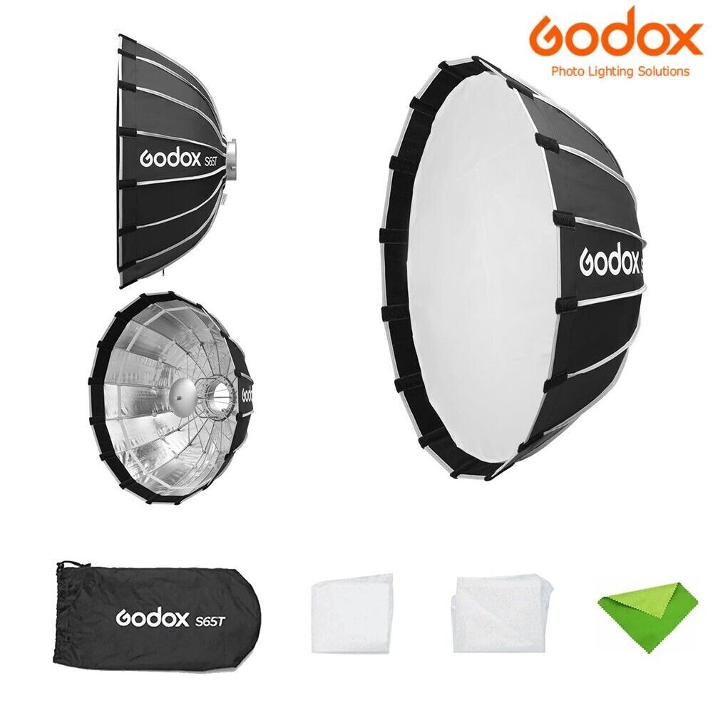 Godox S65T/S85T/S120T Umbrella Softbox Quick Release Soft Box Light Diffuser