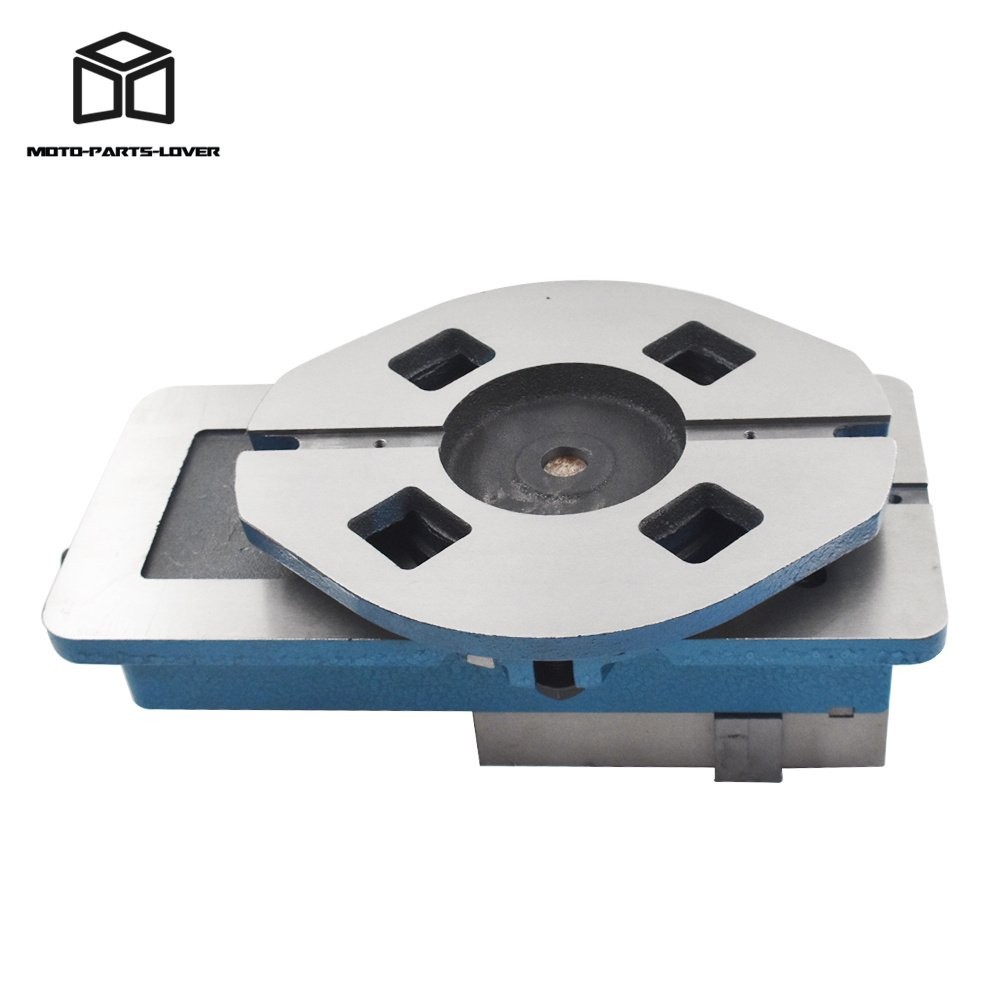 5'' Milling Machine Lockdown Vise Swiveling Base Hardened Base Bench Vise