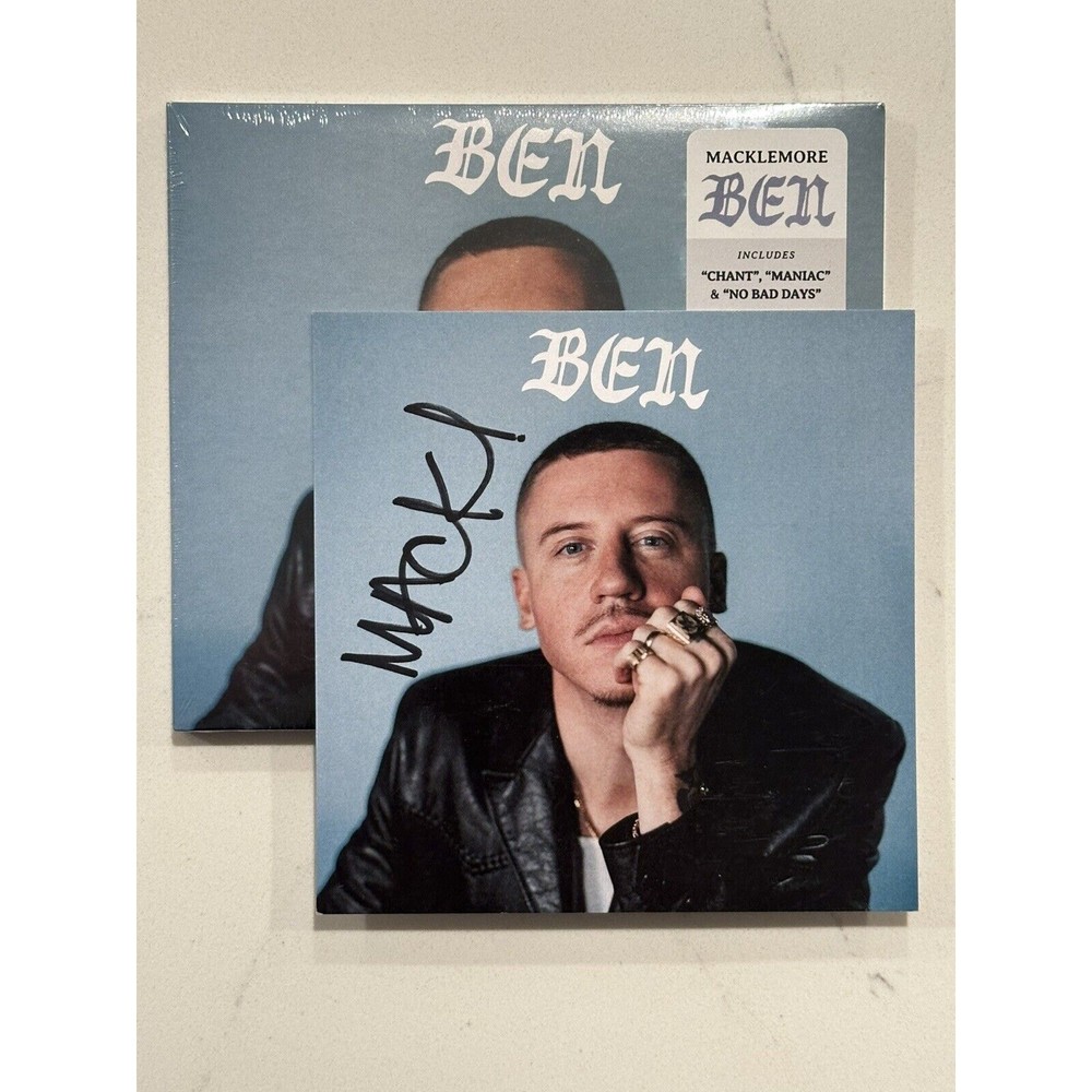 Macklemore Signed / Autographed Ben CD New