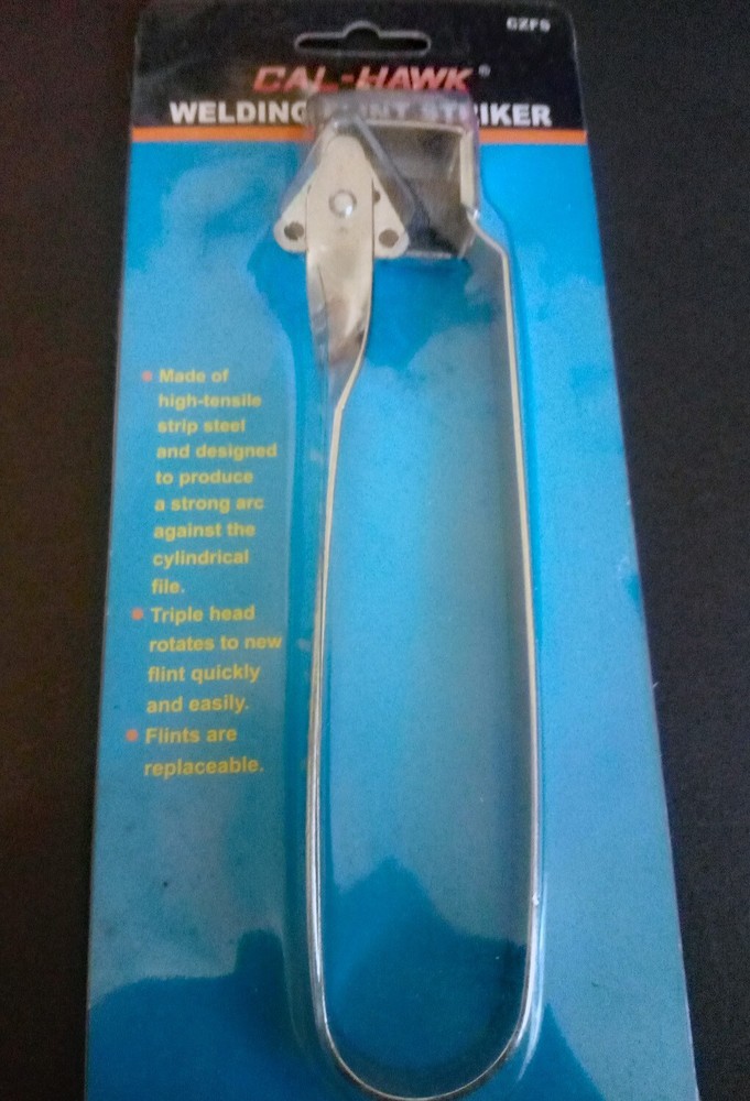 New in Factory Packaging Three Welder's Flint Striker Multiple Rotating Flints
