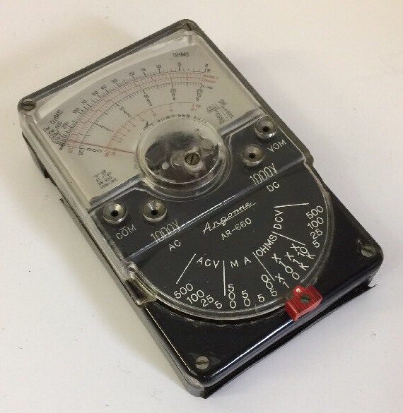 Vtg Argonne Test Meter AR-660 Some Cracks Untested