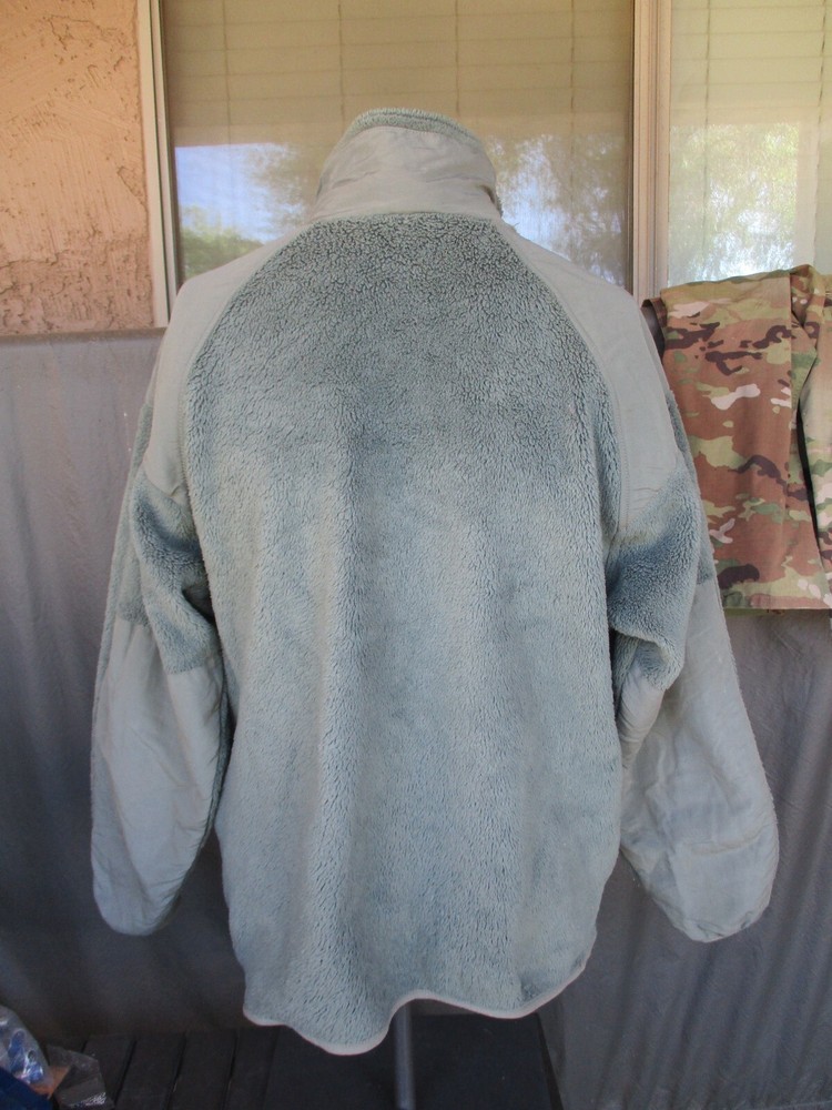 GENIII Cold Weather Fleece Jacket, GI Issue, LARGE REGULAR