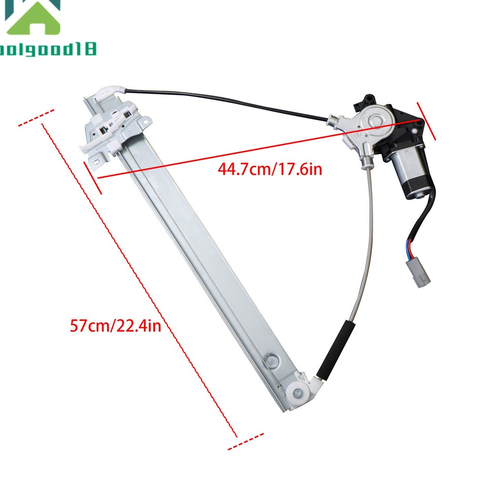 Power Window Regulator With Motor For Ford Escape 2001-2007 Front Driver Side