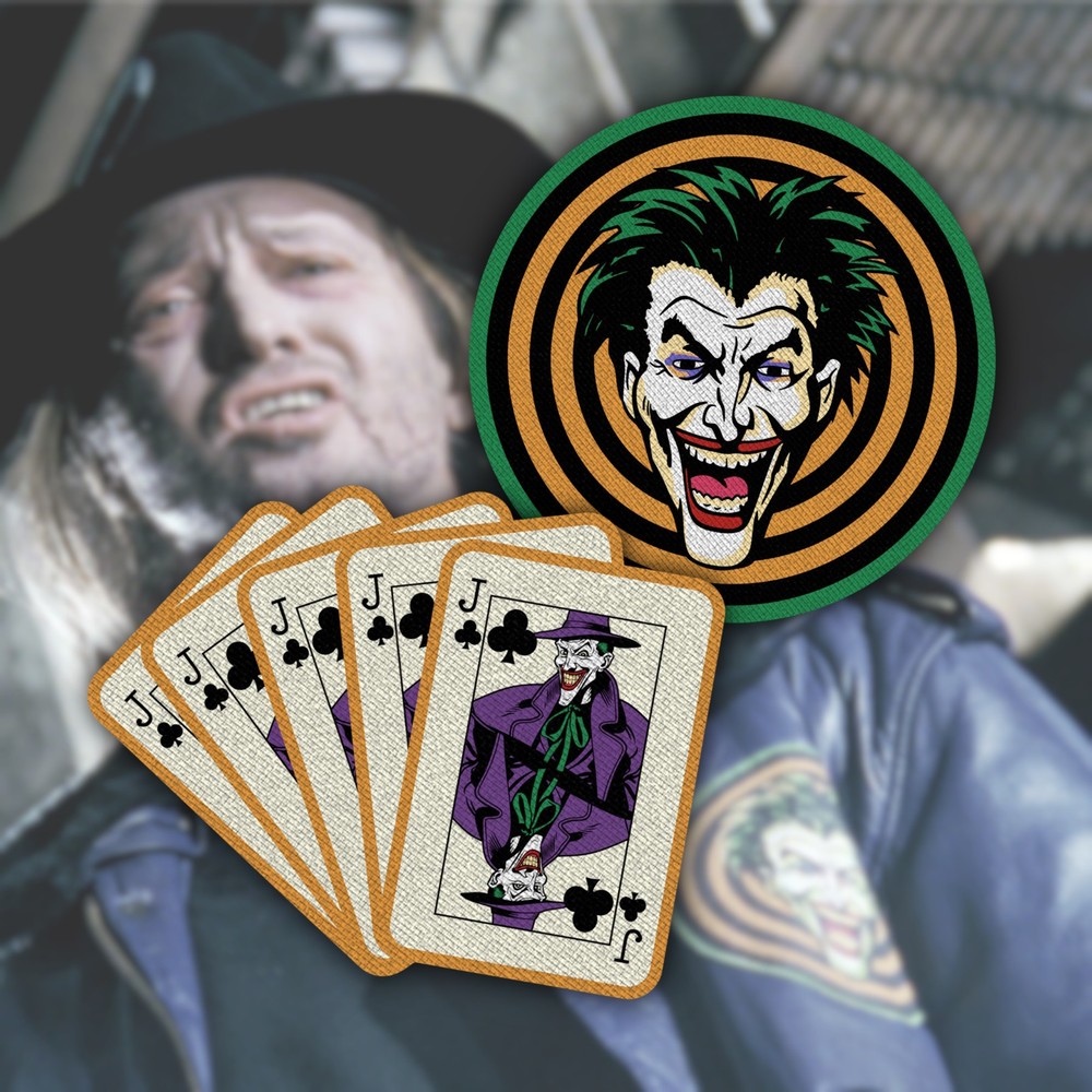 Batman 1989 Joker Goon Replica Patch Set