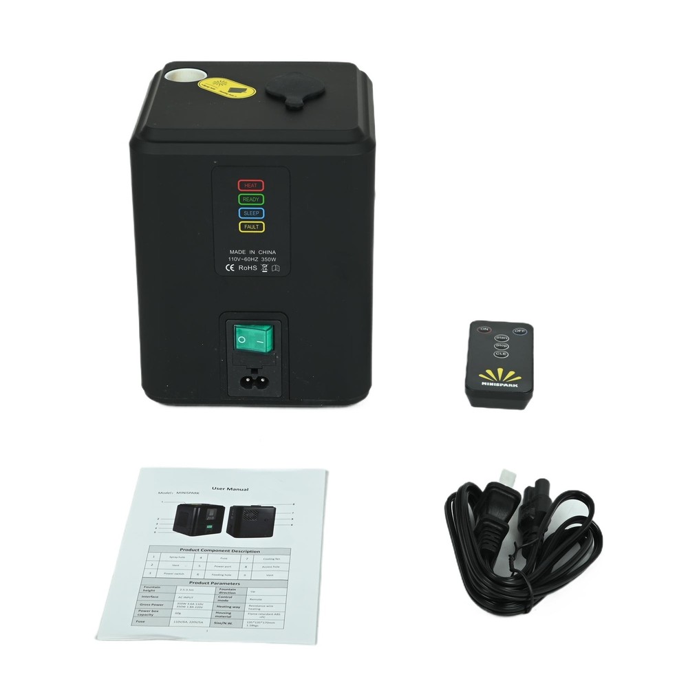 350W Cold Spark Machine Stage Effect DMX Firework Machine DJ Event Party