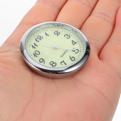 Mini Quartz Clock for Car Dashboard Analog Decorative Clock Easy Installation