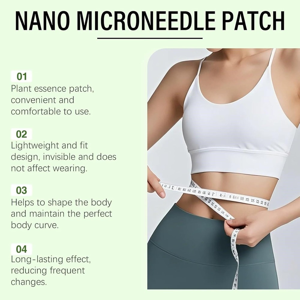 Moringa 10 in1 Advanced Microdarts Nano Patch Slimming Weight Loss Firming Patch