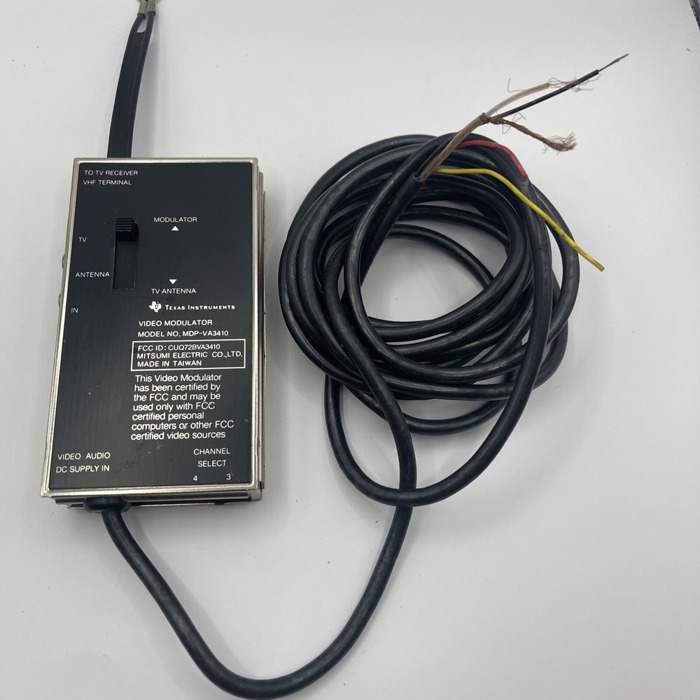 Texas Instruments Video Modulator MDP-VA3410 TI-99/4A