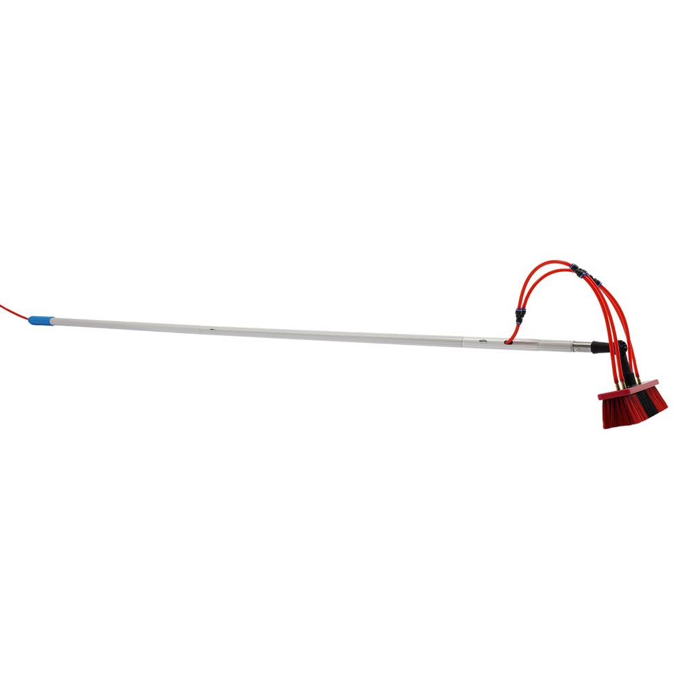 30FT Solar Panel Cleaning Brush & Pole Kit Proffesional Window Washing Tool