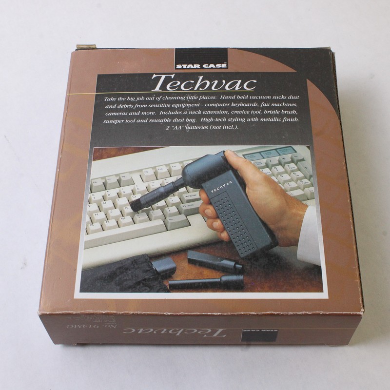 Star Case Techvac Keyboard Vacuum Cleaner Compact Dust Remover