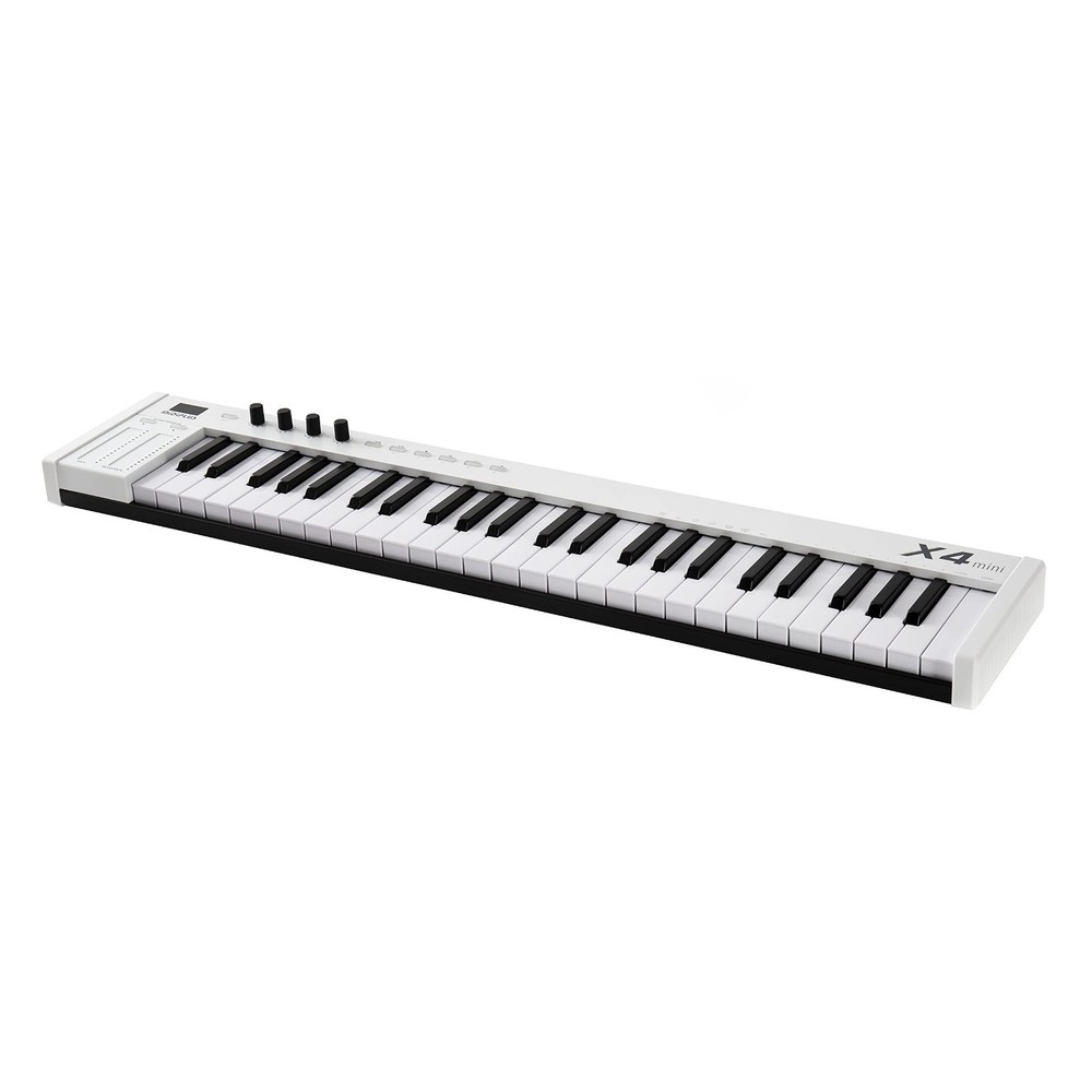 midiplus X4 mini MIDI Keyboard Controller, White - New
