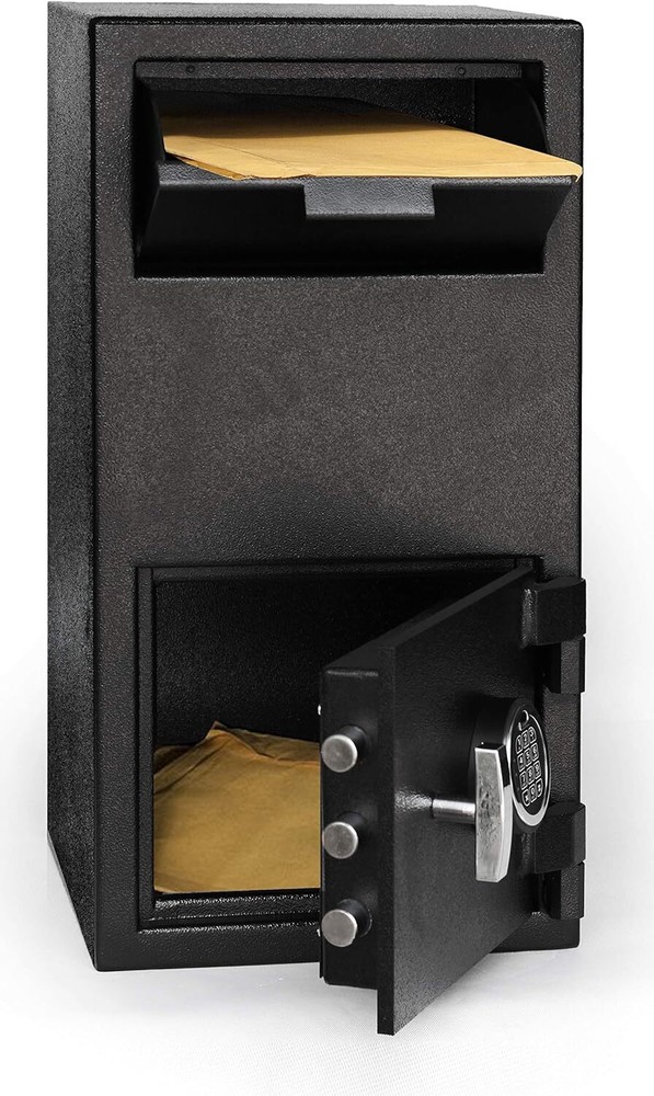 Templeton Large Depository Safe Electronic Keypad Combination w/Key Backup