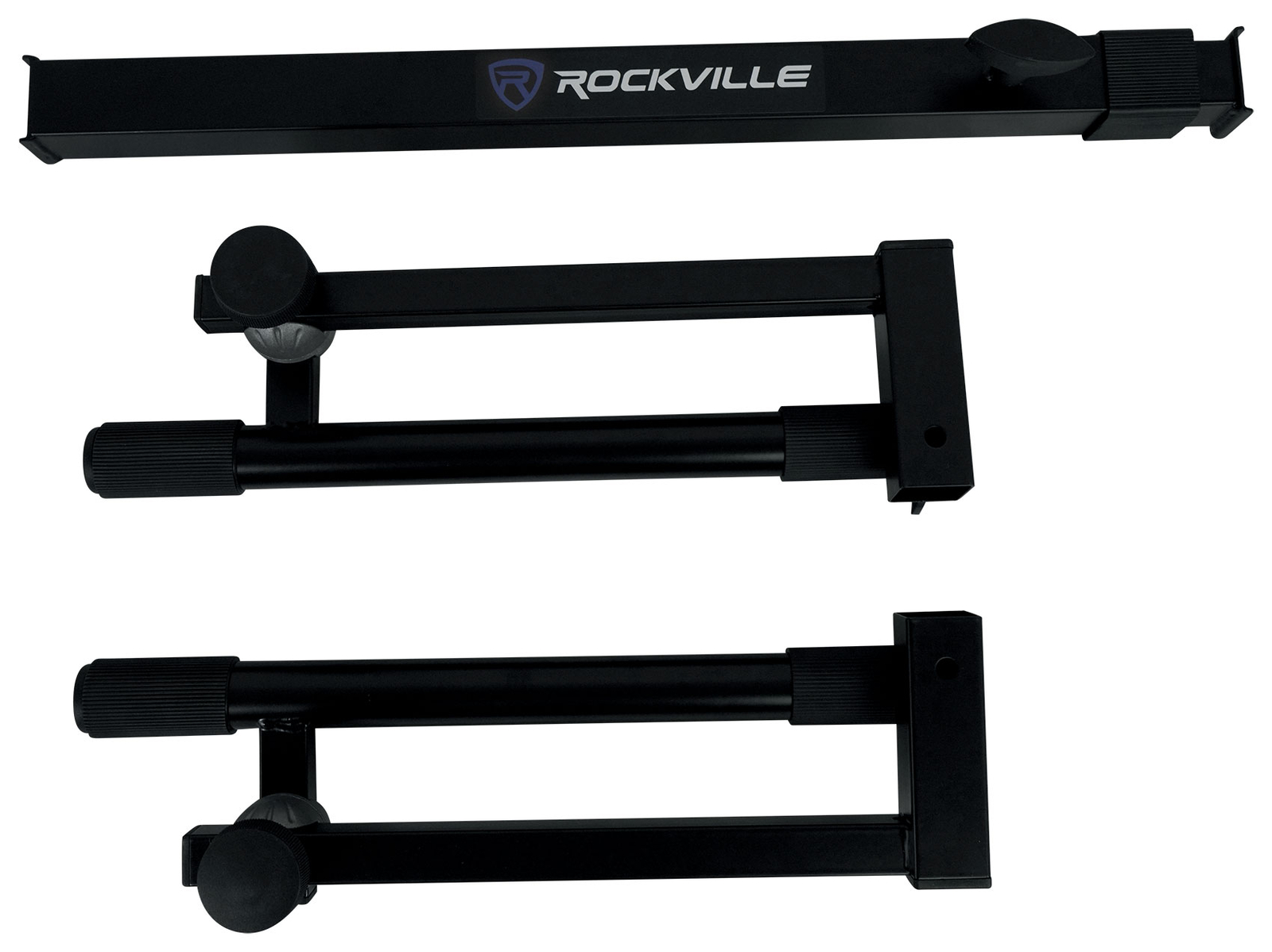 Rockville Z55 Z-Style 2-Tier Keyboard Stand+Travel Bag Adjustable Height + Width