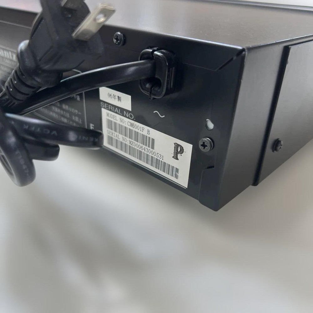 USED Marantz CM6001 CD/MD Combination Player 　black All Function