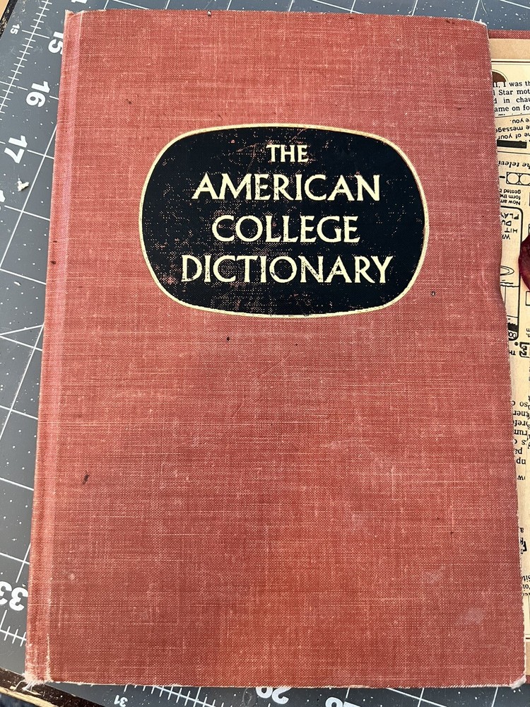 Salvaged Dictionary Pages
