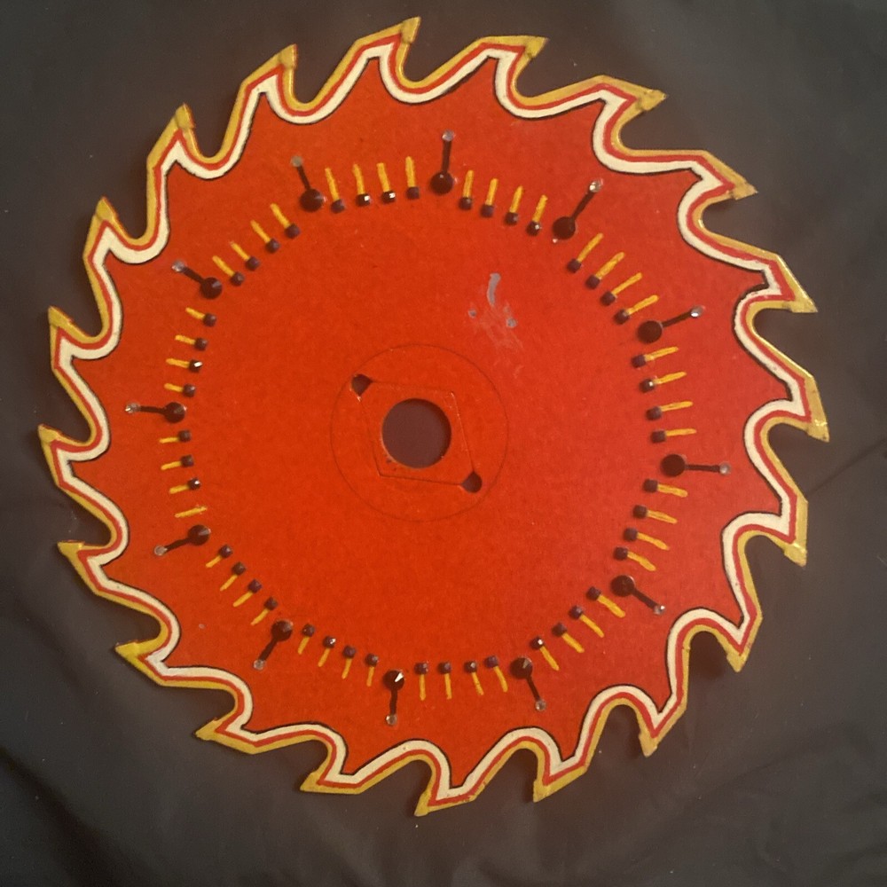Saw Blade Wall Art -Hand Painted