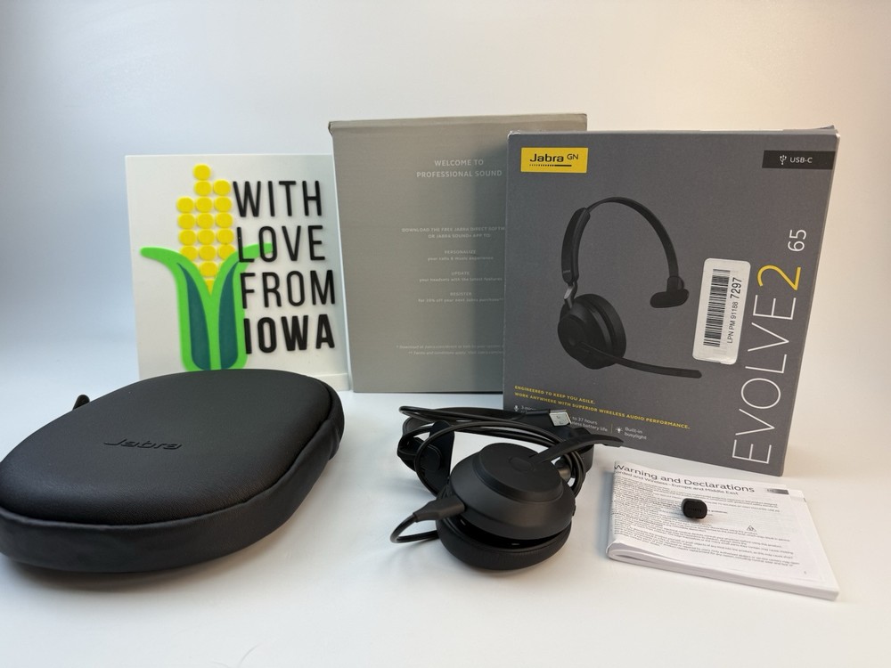 Jabra Evolve2 65 USB-C Wireless Headset