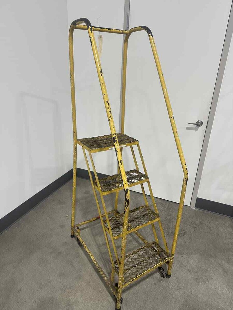 4ft Rolling Metal Staircase Ladders (6 available)