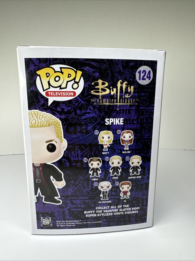 Funko Pop! Buffy The Vampire Slayer Spike #124
