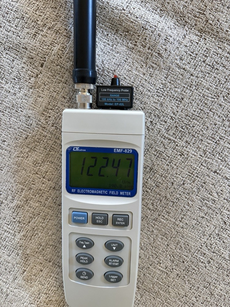RF Frequency Electromagnetic Field Meter EMF-829 LUTRON KD New