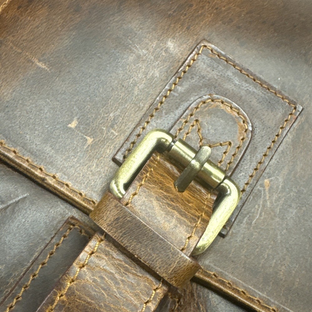 Kodiak Leather laptop Bag Brown