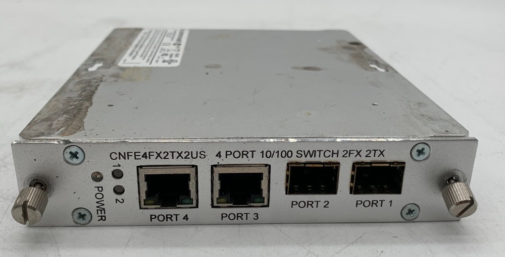 COMNET CNFE4FX2TX2US 4-PORT 10/100 2FX 2TX UNMANAGED SWITCH