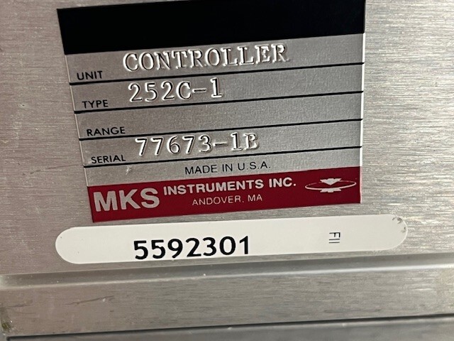 MKS 252C-1 EXHAUST VALVE CONTROLLER