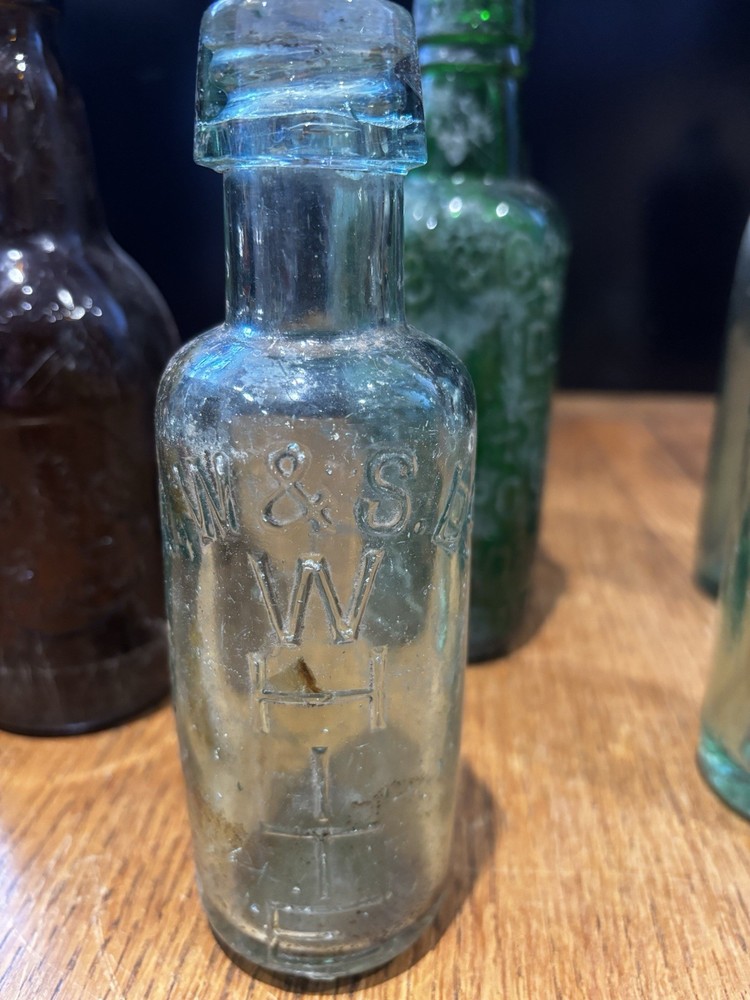 Collection Of Old Bottles