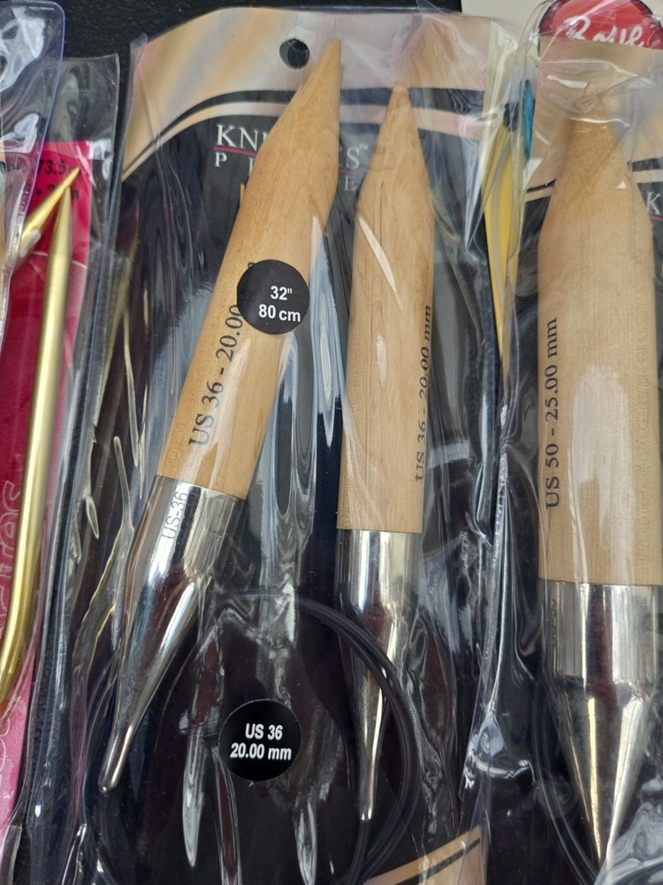 SuperFlex Jumbo Circular Needles 40" - Ultimate Knitting Tool for Chunky Project