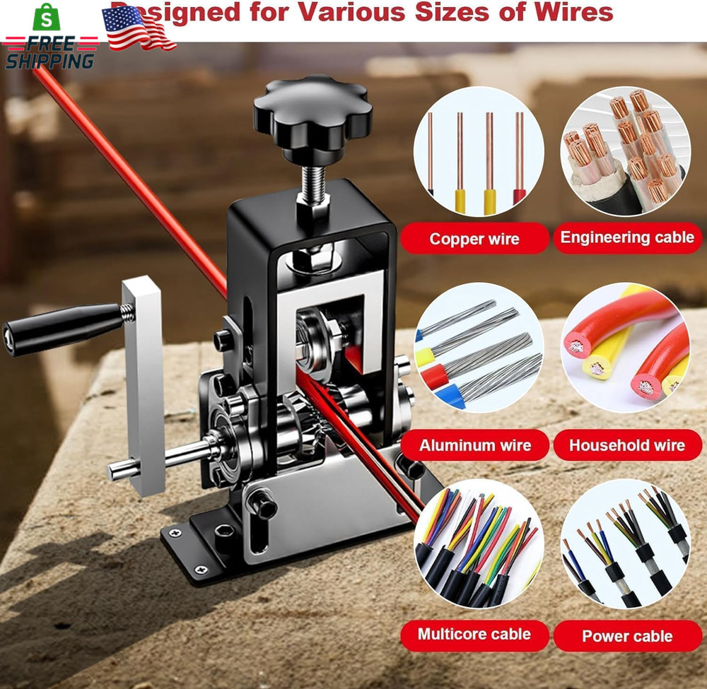Automatic Copper Wire Stripper Machine, Pelador De Cable Electrico, Drill Powere