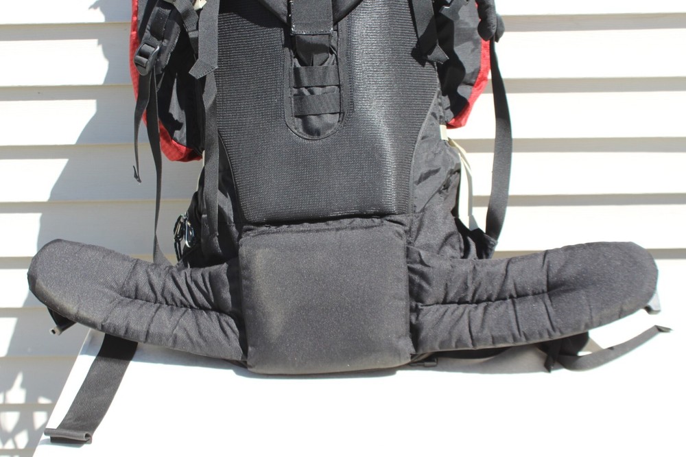 Kelty Comanche 5500 Hiking Backpack Red Black Excellent Condition