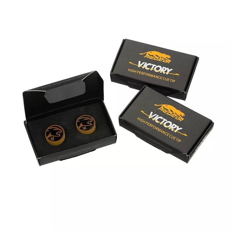 14mm Pool Cue Tips 2pcs Pack - Optional Hard/Medium/Soft 8-Layer Tips Billiard