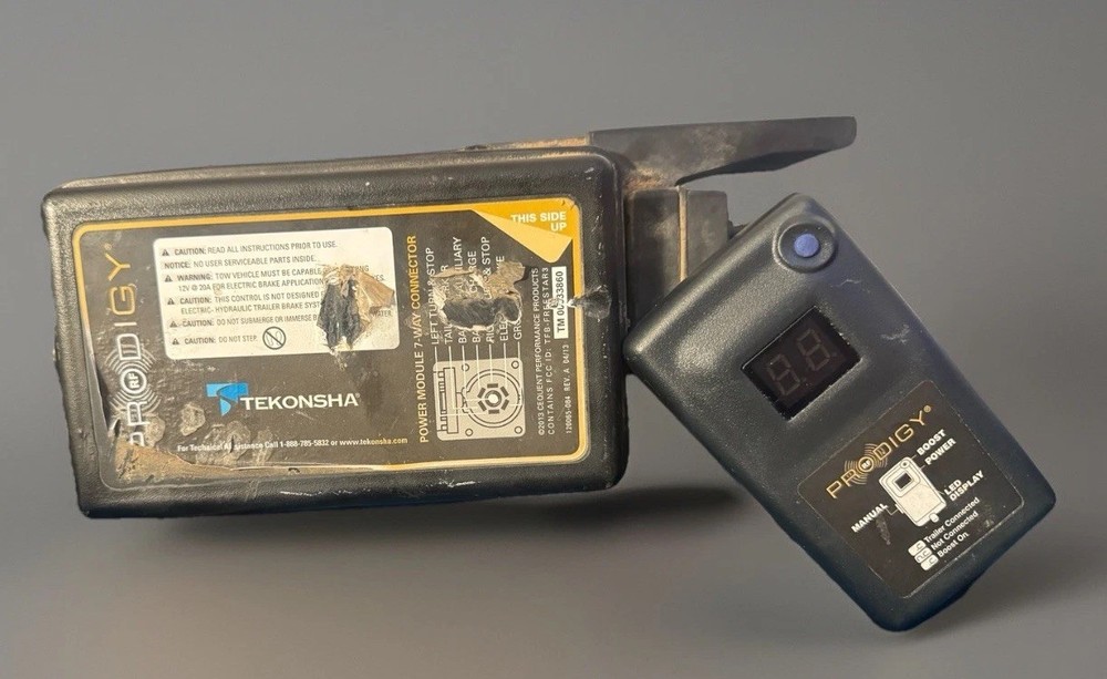 Tekonsha Prodigy Rf Trailer Brake Controller W/ Remote Control 1-3 axle