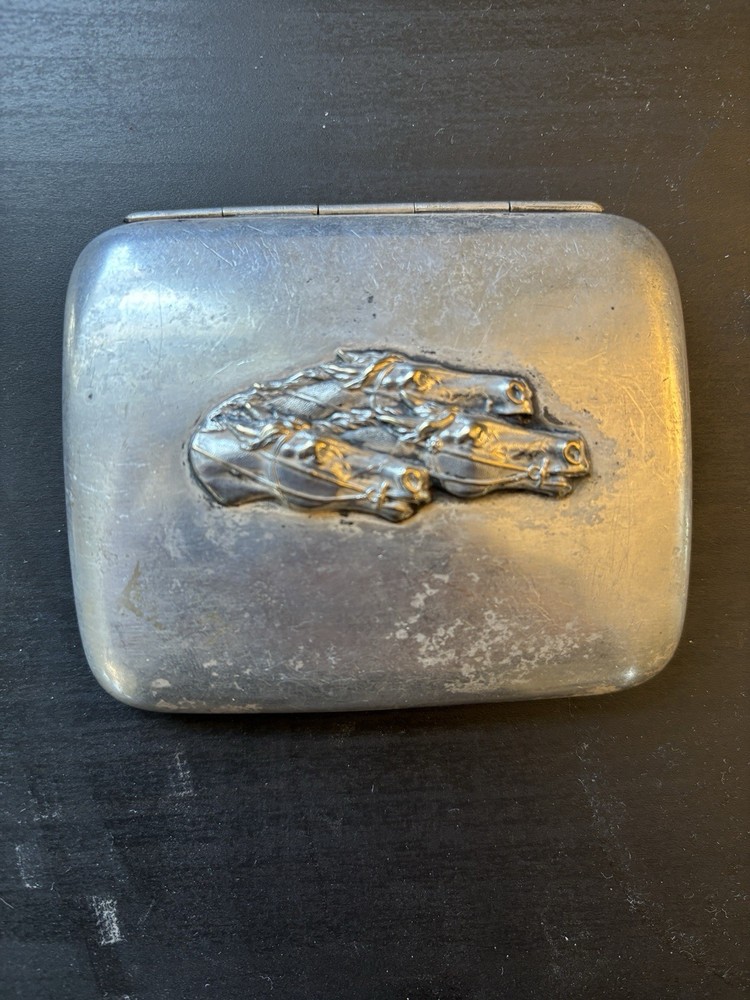 Vintage Cigarette Case 22% Silver