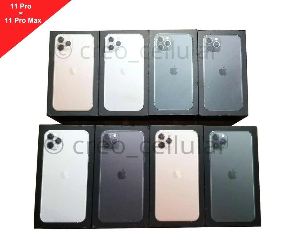 iPhone 11 Pro Max / 11 Pro Box Original Apple Retail Packaging Genuine Empty Box