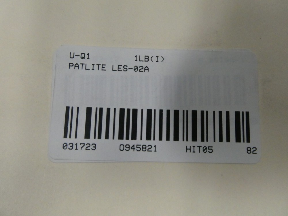 Patlite LES-02A Green Amber Red Stack Light Assembly 24v-ac/dc