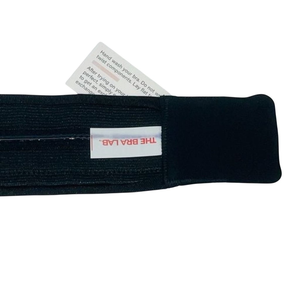 THE BRA LAB "Manhattan Black Back Strap" Multiway, Interchangeable Back Strap