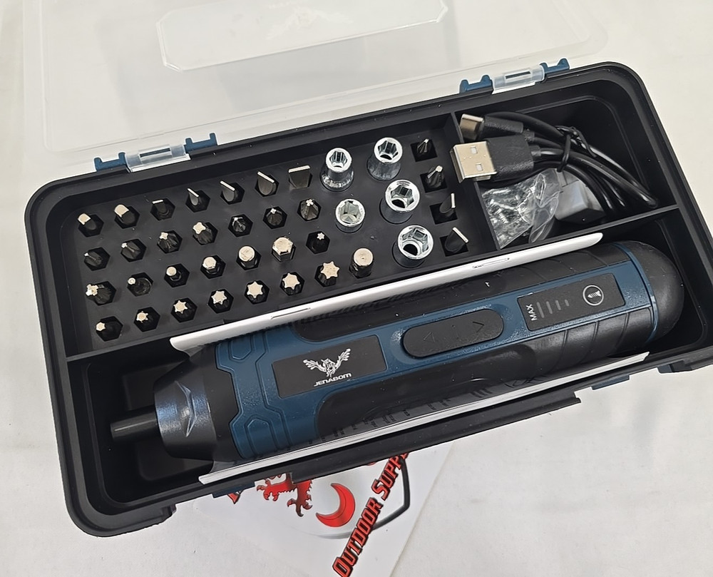 Jenabom Rechargeable Cordless Screwdriver Kit