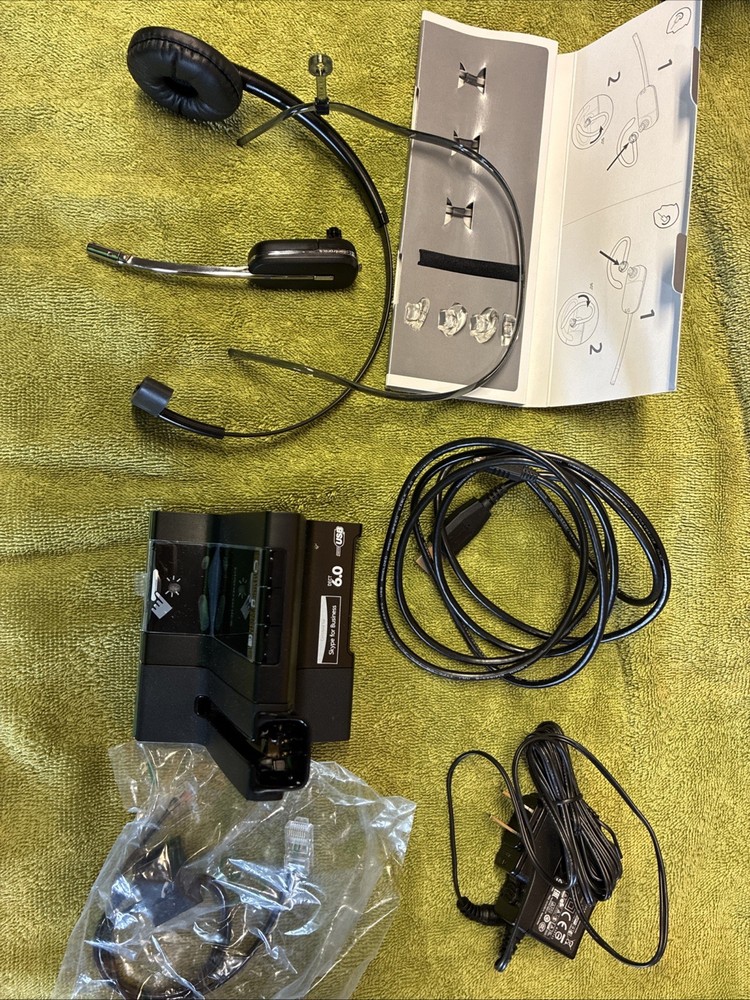 Plantronics Savi W740-M Ear-Hook Headset New Open Box